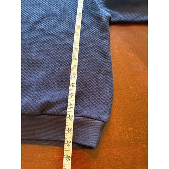 Born Primitive Quilted Crewneck Sweatshirt in Navy Blue Women’s Small - Picture 6 of 8